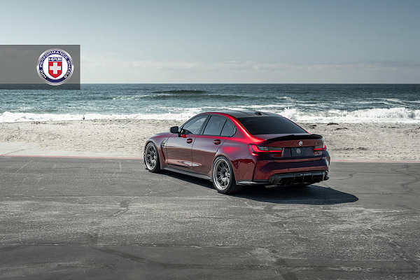 Фото дисков HRE 528 Сатиновый графит на BMW 3/M3 (G2x/G80)
