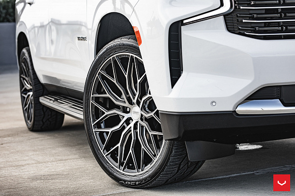 Фото дисков Vossen HF6-3 Алмазная проточка на Chevrolet Tahoe V