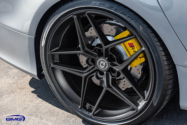 Фото дисков HRE FF11 Черный сатин на Audi A/RS 7 (4G)