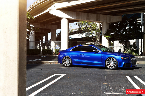 Фото дисков Vossen CV4 Алмазная проточка на Audi A/S/RS 5 (8T)