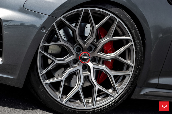 Фото дисков Vossen HF-2 Сатиновый графит на Audi A/S/RS 5 (F5)