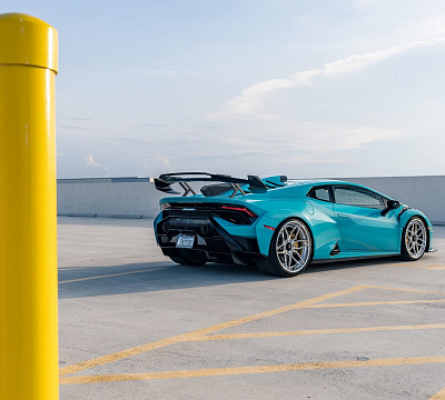 Фото дисков Anrky AN36 на Lamborghini Huracan