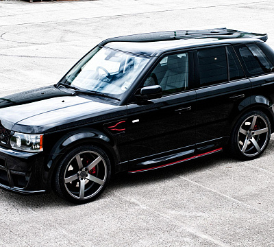 Фото дисков Vossen CV3 на Land Rover Range Rover Sport I
