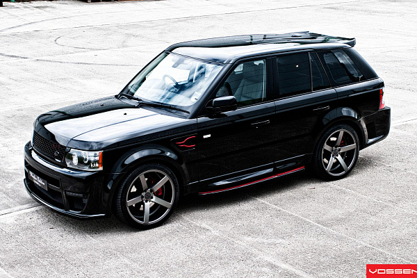 Фото дисков Vossen CV3 Сатиновый графит на Land Rover Range Rover Sport I