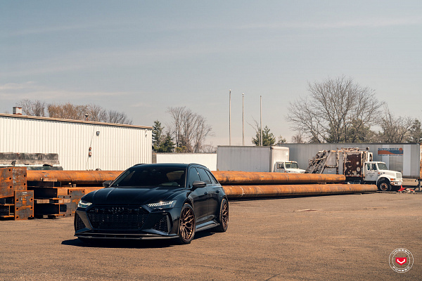 Фото дисков Vossen S17-01 (3-Piece) Сатиновая бронза на Audi A/RS 6 (C7)