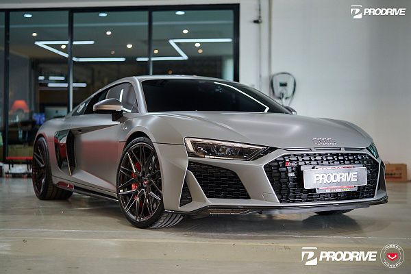 Фото дисков Vossen EVO-5 Черный глянец на Audi R8 (4S)