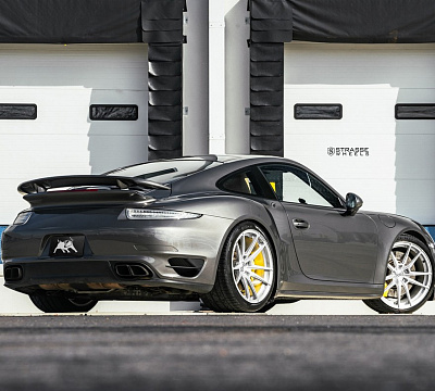 Фото дисков Strasse Wheels SV1 Deep Concave Monoblock на Porsche 911 VII