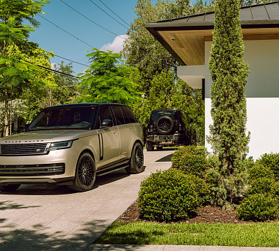 Фото дисков Vossen HF-8 на Land Rover Range Rover V