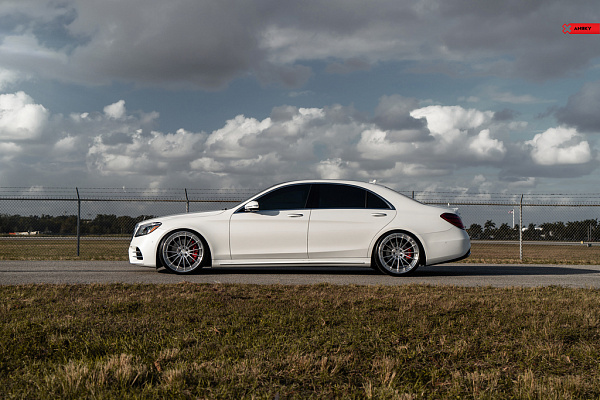 Фото дисков Anrky AN39 Полированный лак на Mercedes-Benz S-Class (W222, C217)