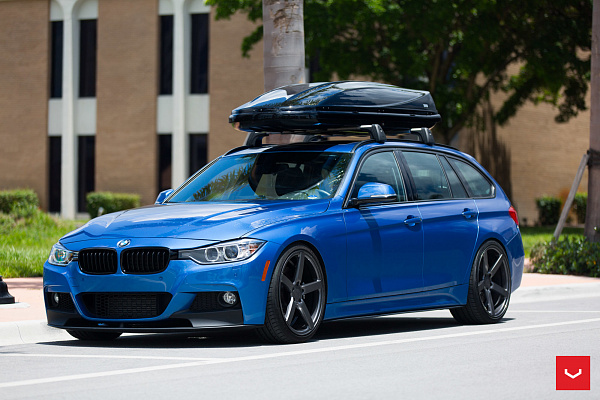 Фото дисков Vossen CV3 Глянцевый графит на BMW 3/M3 (F3x/F80)