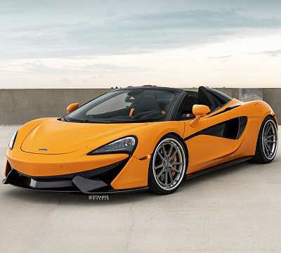 Фото дисков Strasse Wheels SV1 Deep Concave FS на McLaren 570S
