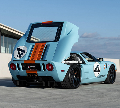 Фото дисков HRE C105 на Ford GT I
