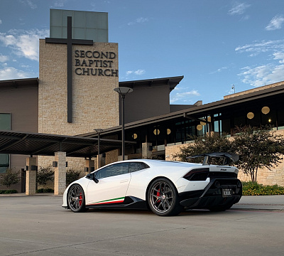 Фото дисков HRE R101 Lightweight на Lamborghini Huracan
