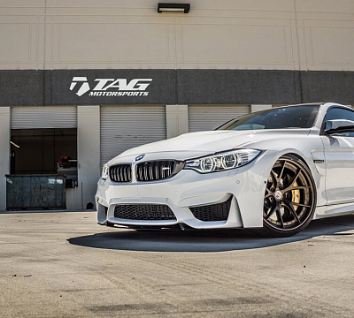 Фото дисков HRE S101 на BMW 4/M4 (F32/F82)