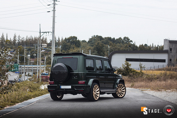Фото дисков Vossen UV-3 Глянцевое темное золото на Mercedes-Benz G-Class III