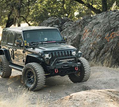 Фото дисков Black Rhino DIAMONDBACK на Jeep Wrangler IV (JL)