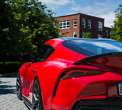 Фото дисков HRE FF10 на Toyota Supra A90