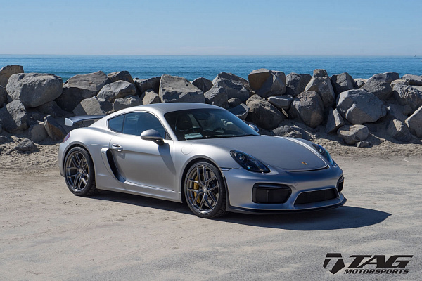 Фото дисков HRE R101 Lightweight Глянцевый тонированный лак на Porsche Cayman II