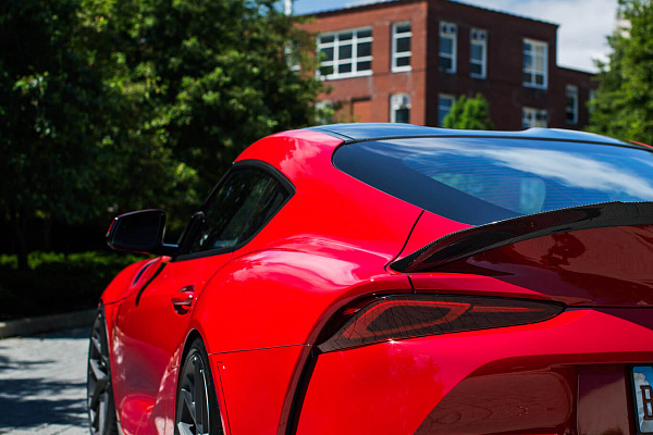 Фото дисков HRE FF10 Сатиновый графит на Toyota Supra A90