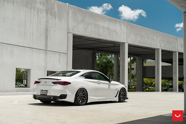 Фото дисков Vossen HF-2 Сатиновый графит на Infiniti Q60 II