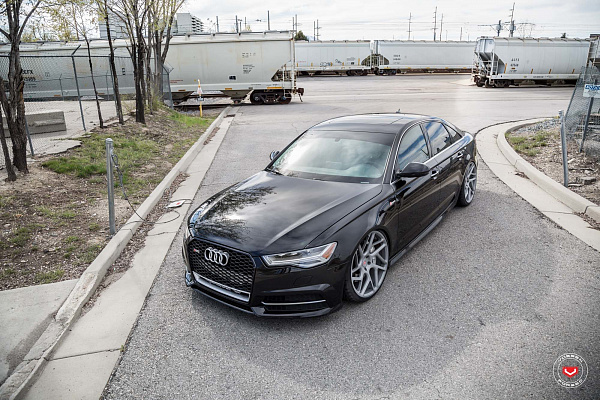 Фото дисков Vossen CG-209T Матовый графит на Audi A/RS 6 (C7)