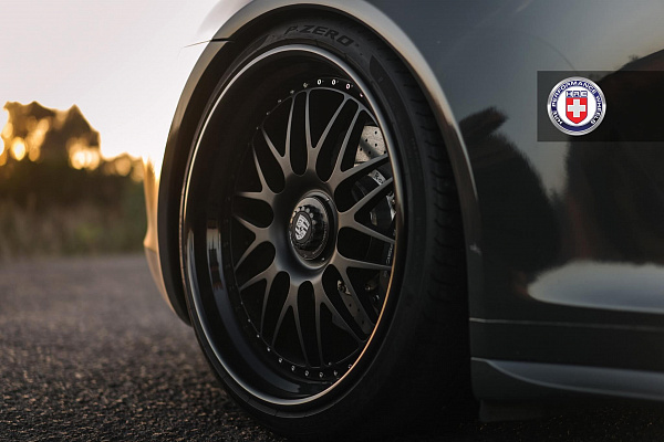 Фото дисков HRE 540C Черный сатин на Porsche 911 VII