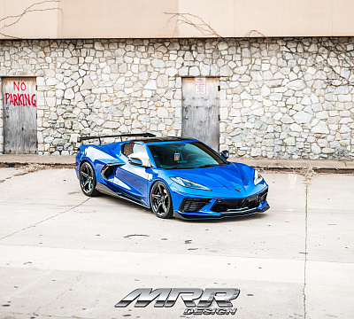 Фото дисков MRR F23 на Chevrolet Corvette C8