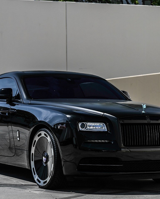 Фото дисков Amur Алмазная проточка на Rolls-Royce Wraith