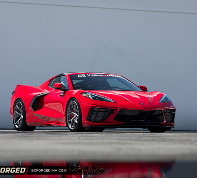 Фото дисков BC Forged RZ21 на Chevrolet Corvette C8