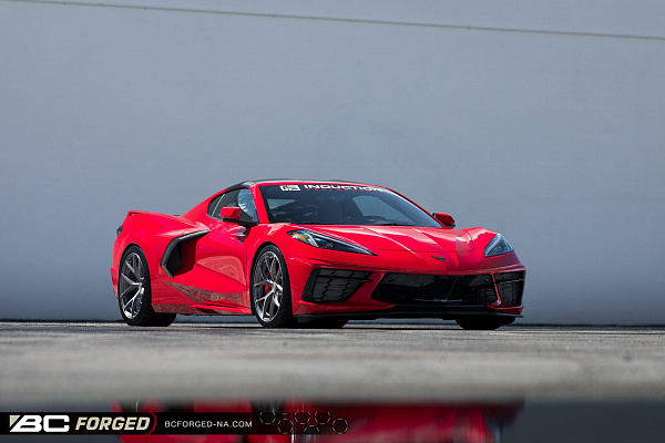 Фото дисков BC Forged RZ21 Глянцевый тонированный лак на Chevrolet Corvette C8