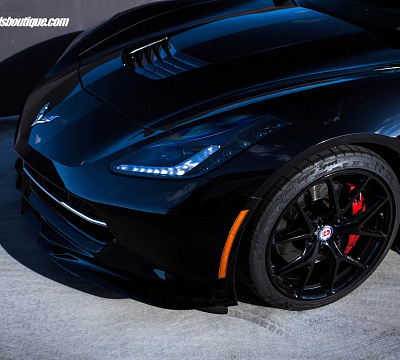 Фото дисков HRE P101 на Chevrolet Corvette C7