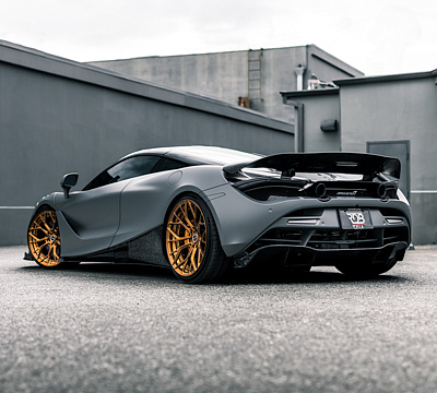 Фото дисков Brixton Forged PF10 на McLaren 720S