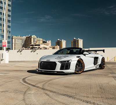 Фото дисков Vossen EVO-5R (3-Piece) на Audi R8 (4S)