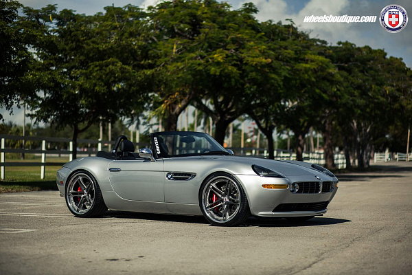 Фото дисков HRE S207 Глянцевый темный лак на BMW Z8