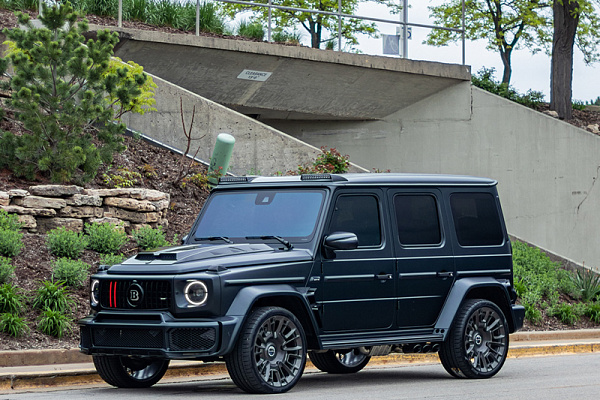 Фото дисков Brixton Forged LX03 Сатиновый темный лак на Mercedes-Benz G-Class III