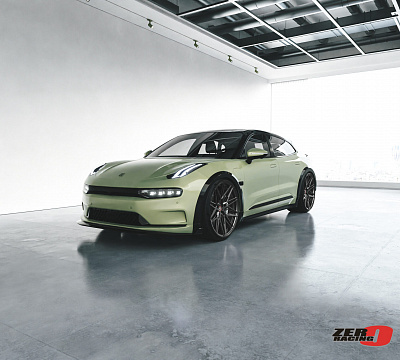 Фото дисков Vossen HF-7 на Zeekr 001
