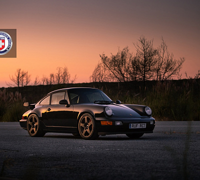 Фото дисков HRE 527M на Porsche 911 III