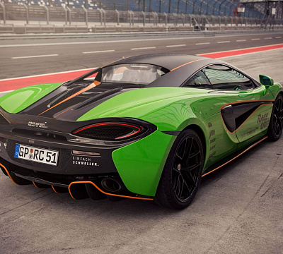 Фото дисков HRE R101 Lightweight на McLaren 570S