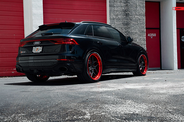 Фото дисков Anrky S3-X4 Черный сатин на Audi Q8