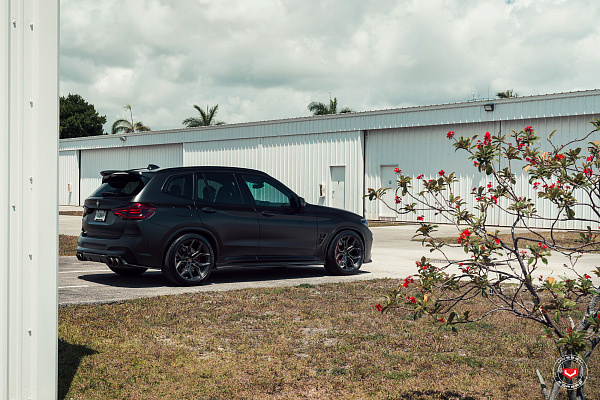 Фото дисков Vossen EVO-3R Глянцевый темный лак на BMW X3/X3 M (G01/F97)