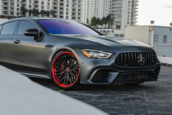 Фото дисков Strasse Wheels SV10M-RS Deep Concave FS Другой цвет на Mercedes-Benz AMG GT I