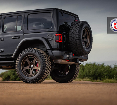 Фото дисков HRE 527 на Jeep Wrangler IV (JL)