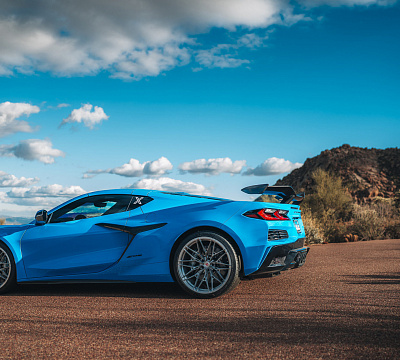 Фото дисков Vossen S21-02 на Chevrolet Corvette C8