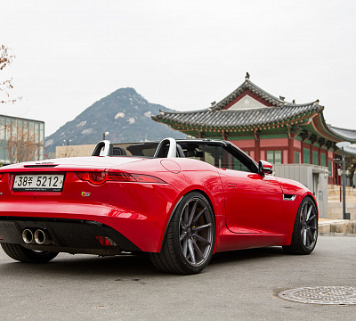 Фото дисков Vossen VFS-1 на Jaguar F-Type