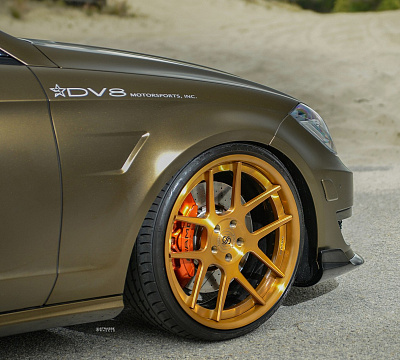 Фото дисков Strasse Wheels SM5 Deep Concave на Mercedes-Benz CLS (C218)