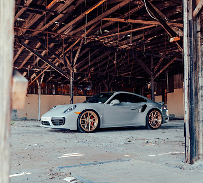 Фото дисков Strasse Wheels SM5RT Deep Concave Duoblock на Porsche 911 VII