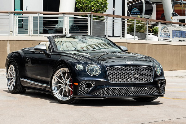 Фото дисков Anrky AN28 Полированный лак на Bentley Continental GT III