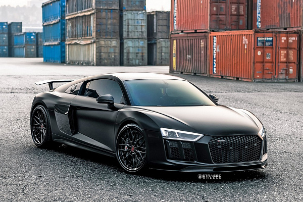 Фото дисков Strasse Wheels SV10M Deep Concave FS Другой цвет на Audi R8 (4S)