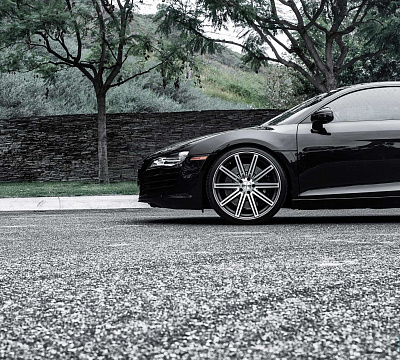 Фото дисков Vossen CV4 на Audi R8 (Typ 42)