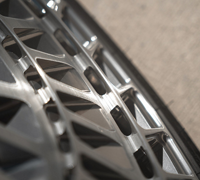 Фото дисков Vossen LC3-13T на Mercedes-Benz EQS